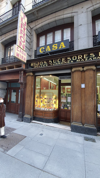 Turronería - Confitería - Polvorones - Mazapanes - Turrones -en CASA MIRA MADRID