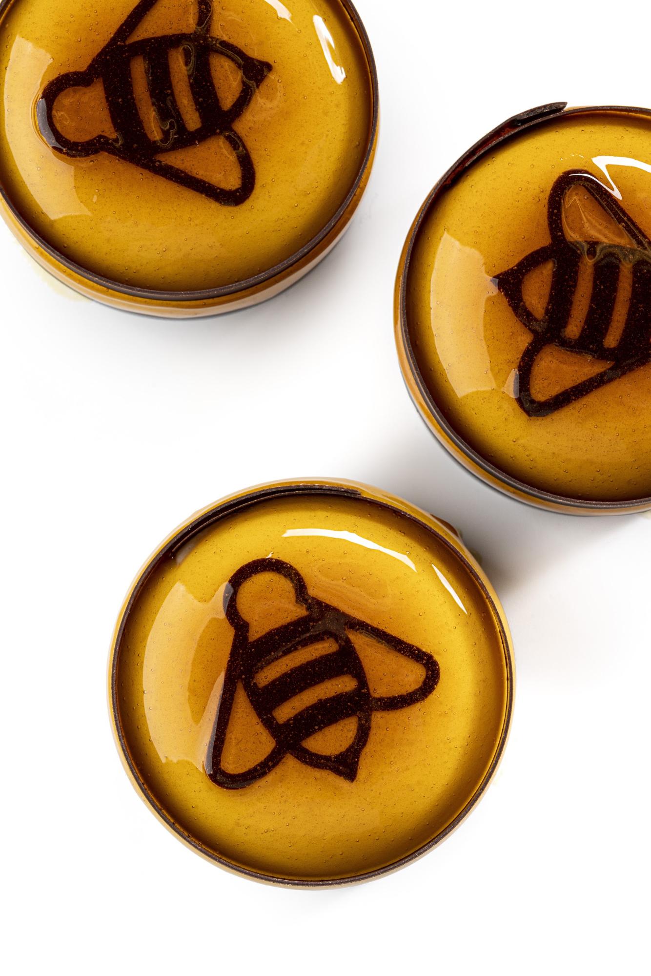 Bocaditos de miel y chocolate (detalle) de Enric Monzonis para Cacao Barry