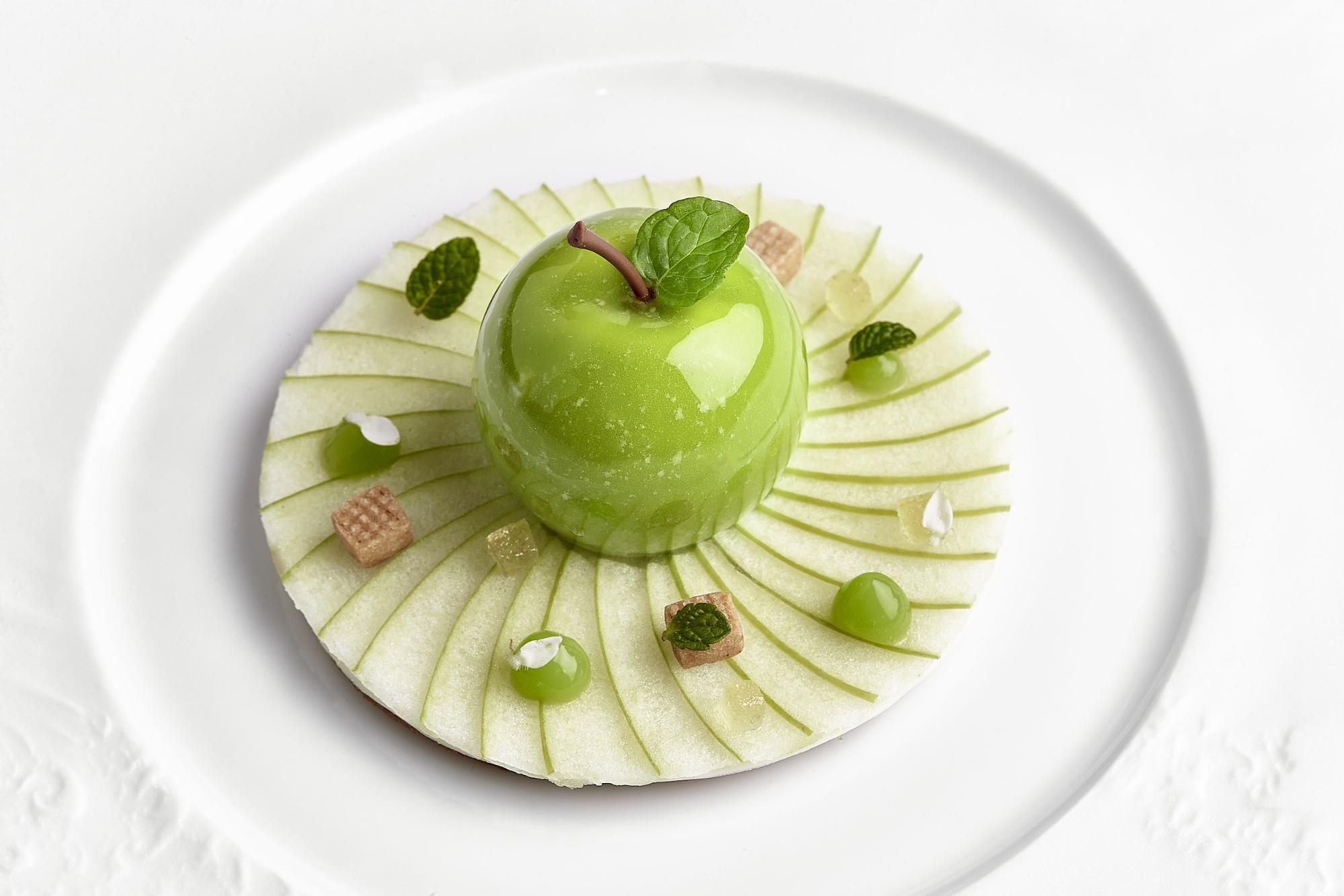 Green Apple Pie, de Pablo Queijo, Pastry Chef de VIU