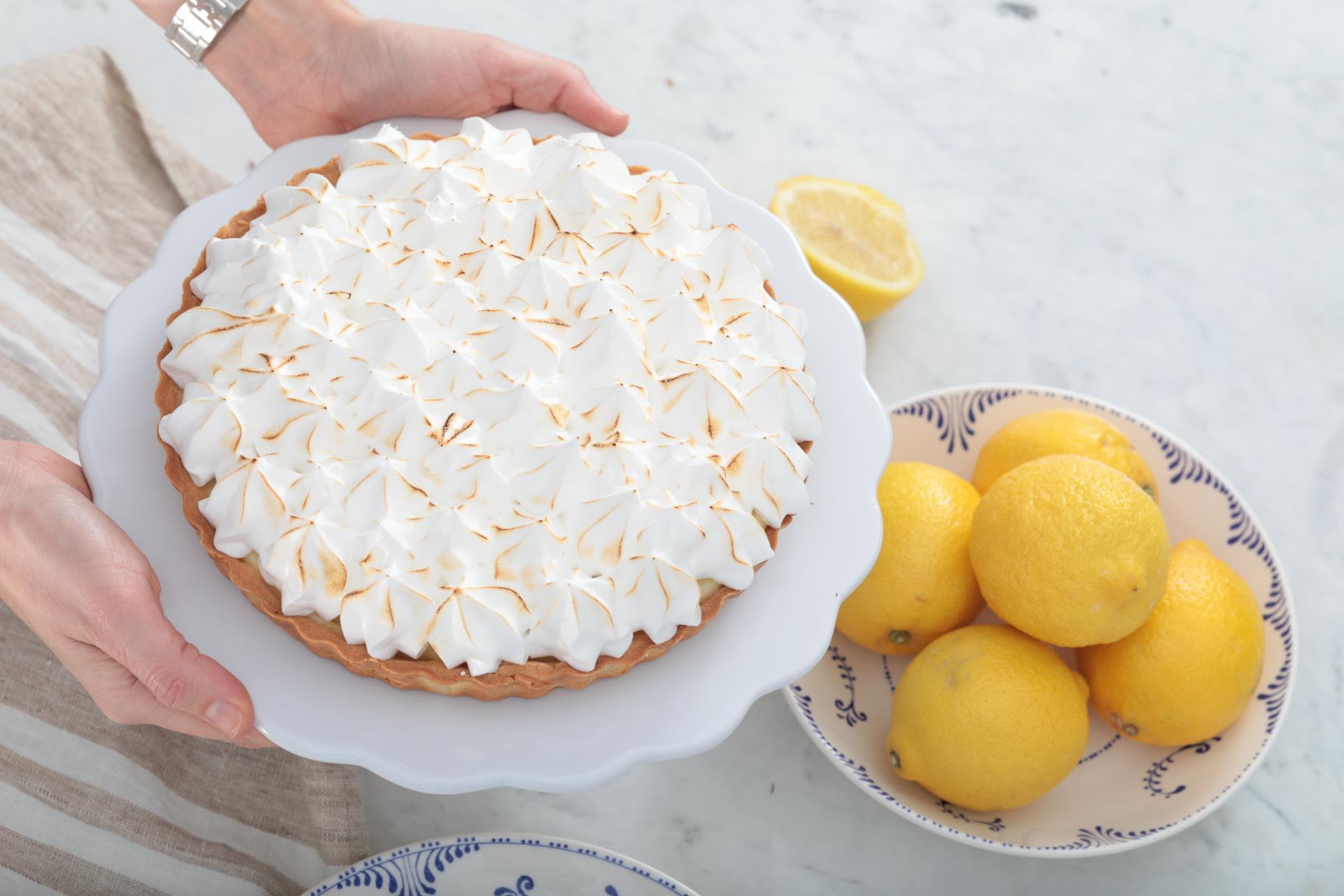 La tarta de limón de Balbisiana, 100% ingredientes naturales