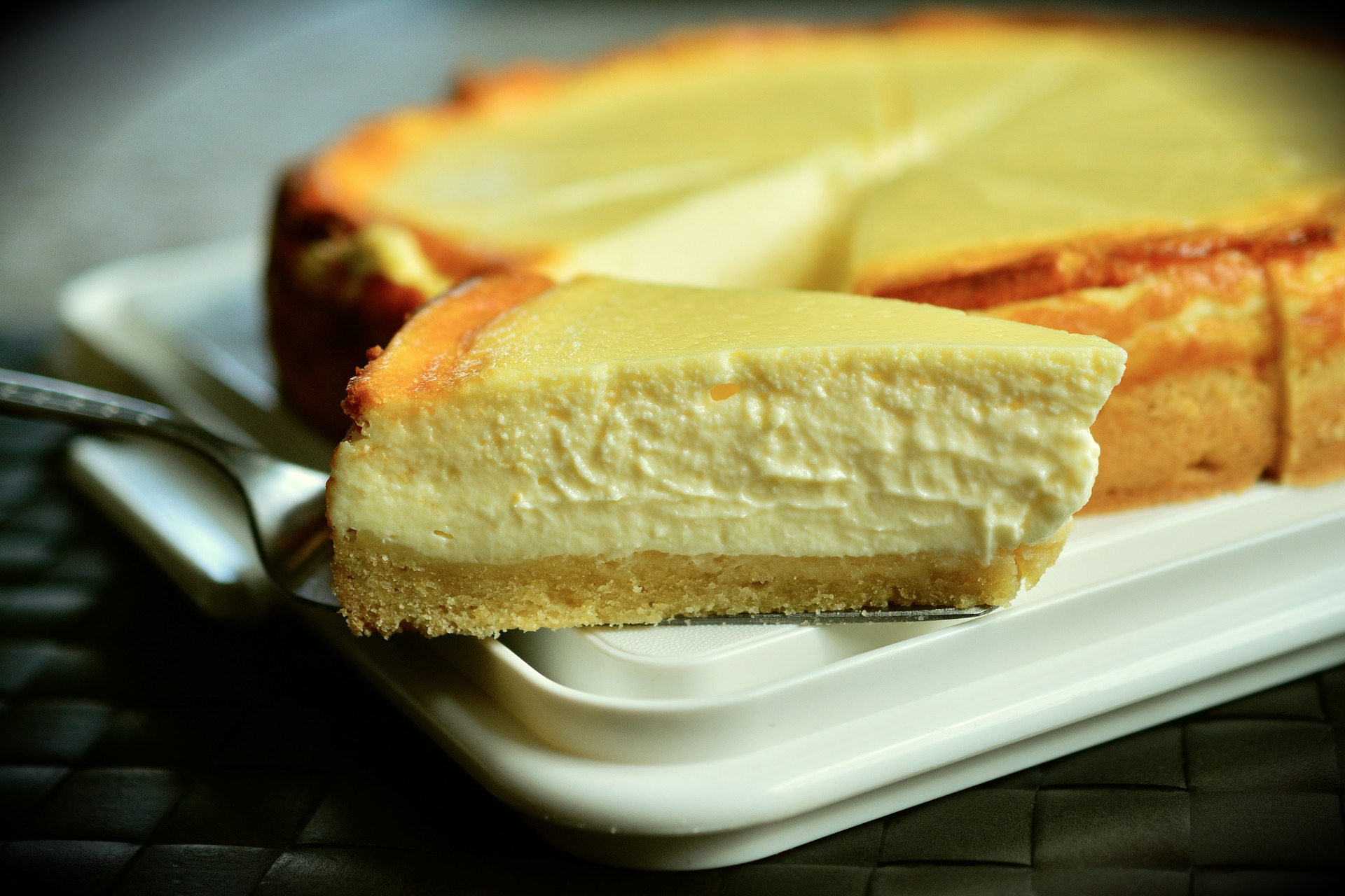 Cheesecake con galleta María, clásica receta de la tarta de queso