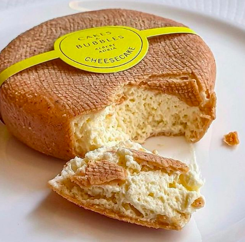Tarta de queso de Albert Adria