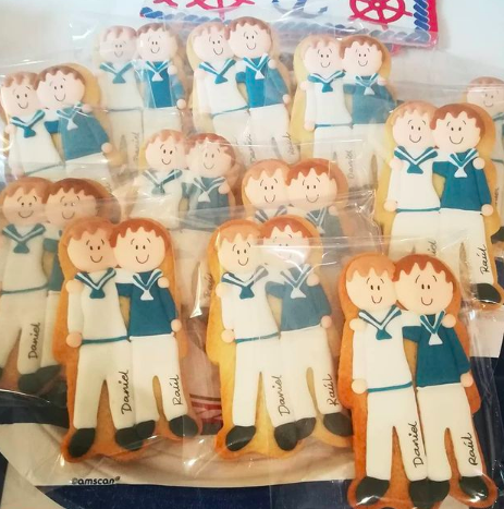 Los dulces de primera comunión siempre llevan la parte de personalización